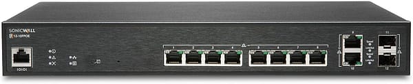 SonicWall SWS12-10FPOE Managed PoE Switch