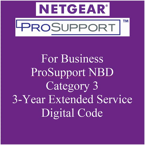 NETGEAR PMP3133 ProSupport NBD Service Category 3 - 3 Year Extended Service